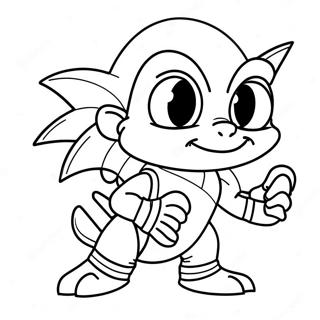 Espio färgläggningssida | Espio målarbild