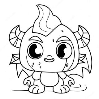 Supermonster färgläggningssida | Super Monster målarbild