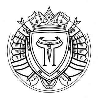 LAFC-logotyp färgläggningssida | LAFC-logotyper målarbild