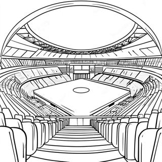 Fotbollsstadion Målarbild | Fotbollsstadion målarbild