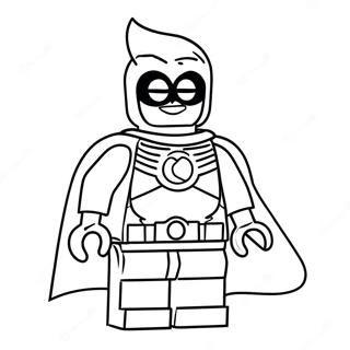 Lego Robin Målarbild | Lego Robin målarbild