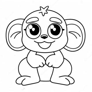 Gizmo målarbok | Gizmo målarbild