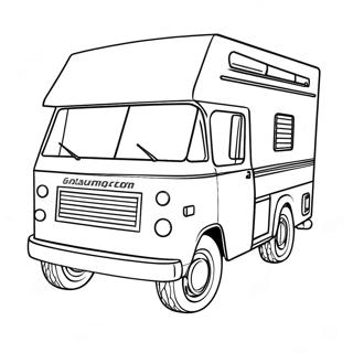 Husvagn Färgläggningssida | RV målarbild