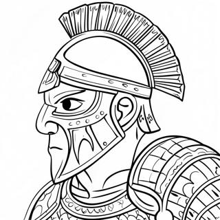 Gladiator målarbild | Gladiator målarbild