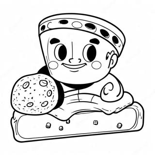 Little Caesars Logotyp Målarbild | Lilla Caesars målarbild