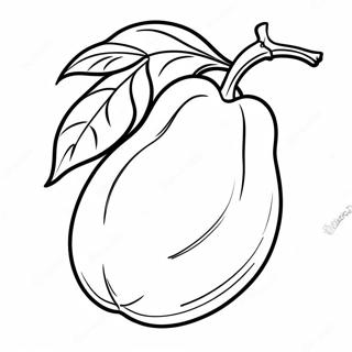 Mango frukt målarbild | Mango målarbild