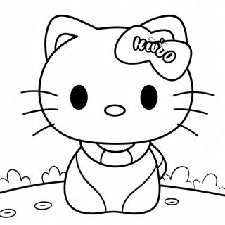 Hello Kitty Y2K Målarbild | Hello Kitty Y2K målarbild