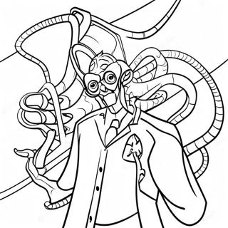Doc Ock Spidey Målarbilder