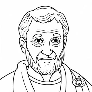St Peter målarbild | Sankt Petrus målarbild