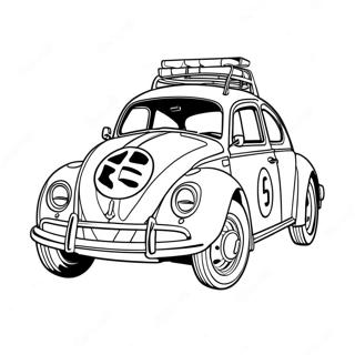 Herbie Målarbild | Herbie målarbild