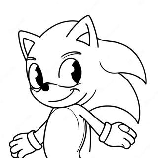 Monster Sonic Målarbilder