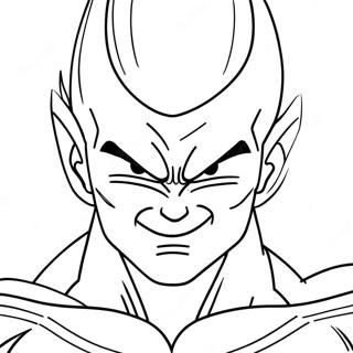 Majin Vegeta Målarbild | Majin Vegeta målarbild
