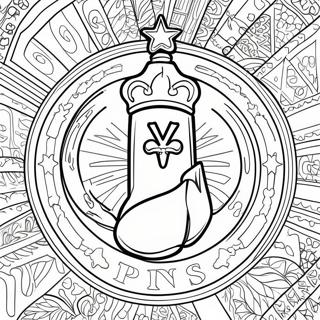 Spurs logotyp målarbild | Spurs målarbild