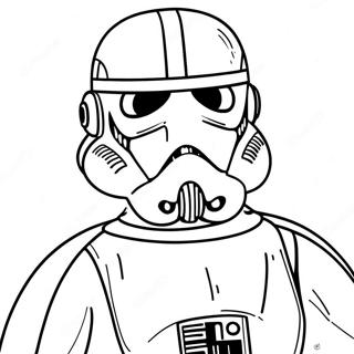 Star Wars Färgläggningssida | Stjärnornas Krig målarbild