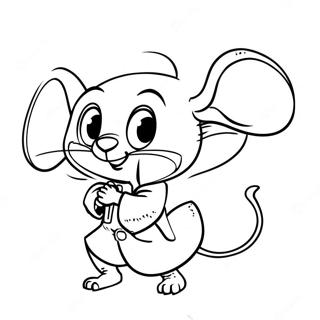 Berättelsen om Despereaux Målarbok | Despereauxs berättelse målarbild