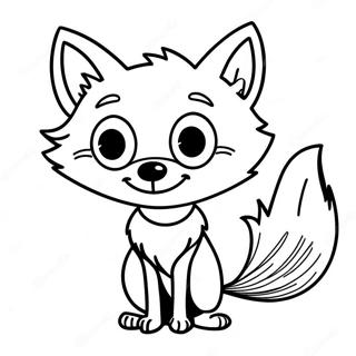 Fantastiska Mr. Räv Målarbild | Fantastiske Mr Fox målarbild