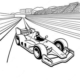 Racerbana Målarbild | Racerbana målarbild