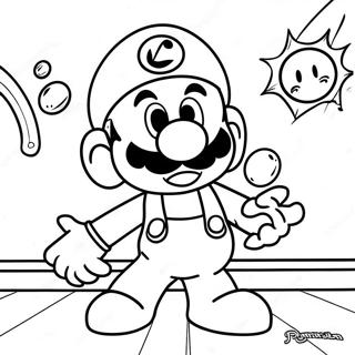 Luigis Mansion Målarbild | Luigis herrgård målarbild