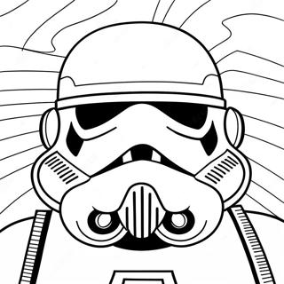 Stormtrooper Målarbild | Stormtrooper målarbild