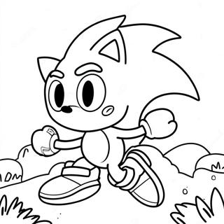Sonic Lost World Äventyr Målarbild | Sonic Lost World målarbild