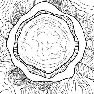 Färgläggningssida med geod | Geod målarbild