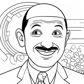Pee Wee Herman Målarbild | Pee Wee Herman målarbild