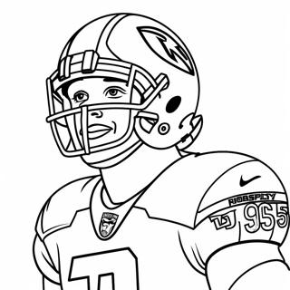 Färgläggningssida med Jalen Ramsey | Jalen Ramsey målarbild