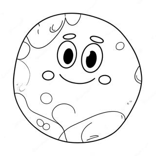Gummiboll Målarbild | Godisdroppe målarbild