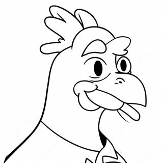 Foghorn Leghorn Målarbild | Foghorn Leghorn målarbild