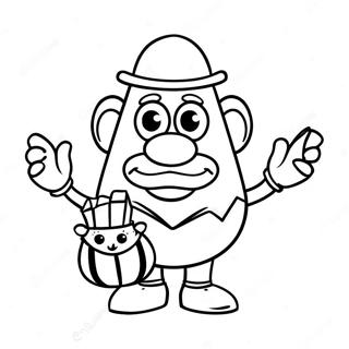Herr Potatis Huvud Målarbilder
