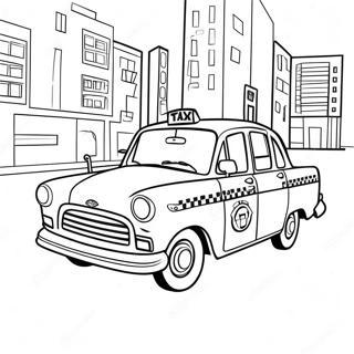 Taxi målarbild | Taxi målarbild