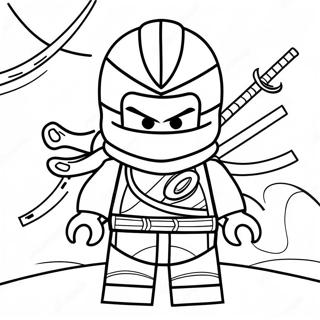 Ninjago Säsong 7 Färgläggningssida | Säsong 7 Ninjago målarbild