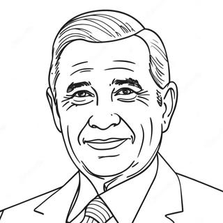 President Färgläggningssida | President målarbild