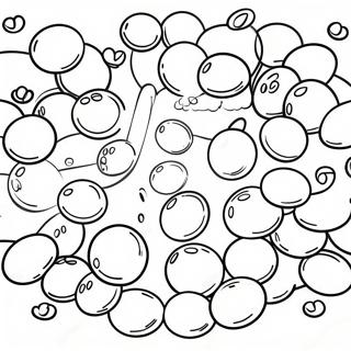 Skittles Regnbåge Färgläggningssida | Skittles målarbild