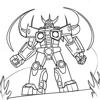 Unicron Transformers Målarbild | Unicron Transformers målarbild