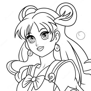 Sailor Pluto Målarbild | Sailor Pluto målarbild