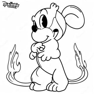 Disney Tatuering Målarbok | Disney Tatuering målarbild