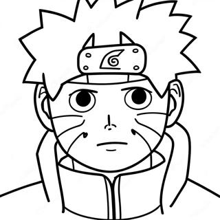 Naruto Among Us Karaktär Målarbild | Naruto Bland Oss målarbild