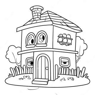 Lekhus Disney Målarbild | Playhouse Disney målarbild