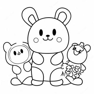 BT21 Målarbild | BT21 målarbild