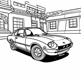 Mazda Målarbok | Mazda målarbild
