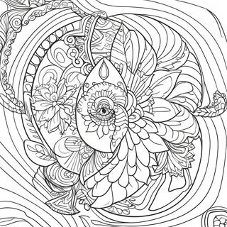 Illusion Målarbok | Illusion målarbild