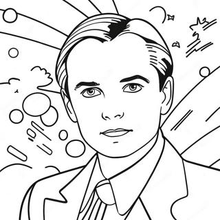 Roy Lichtenstein målarbok | Roy Lichtenstein målarbild