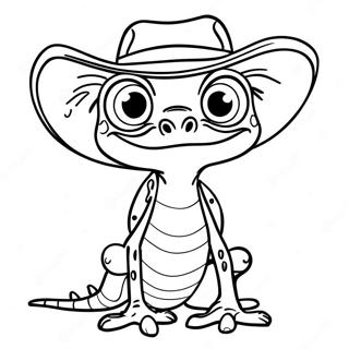 Rango Målarbok | Rango målarbild
