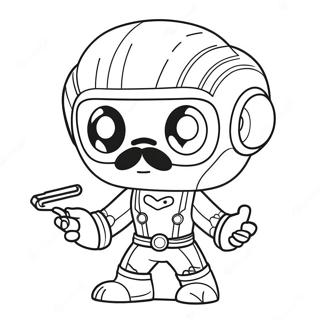 Funko Pop Karaktärer Målarbild | Funko Pop målarbild