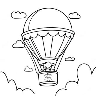 Up Ballong Äventyr Målarbild | Upp målarbild