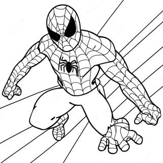 Spiderman Avengers Färgläggningssida | Spindelmannen Avengers målarbild