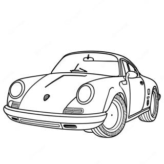 Porsche Målarbild | Porsche målarbild