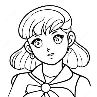 Sailor Jupiter Färgläggningssida | Sjöman Jupiter målarbild