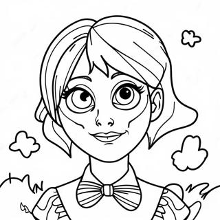 Lydia Deetz Beetlejuice Målarbild | Lydia Deetz Beetlejuice målarbild